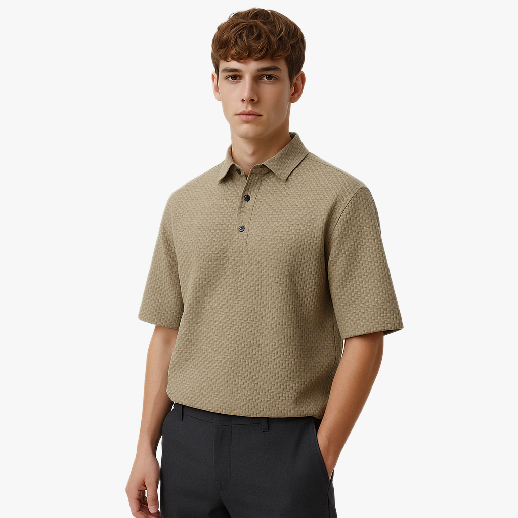 Breathable Summer Polo Shirt for Men