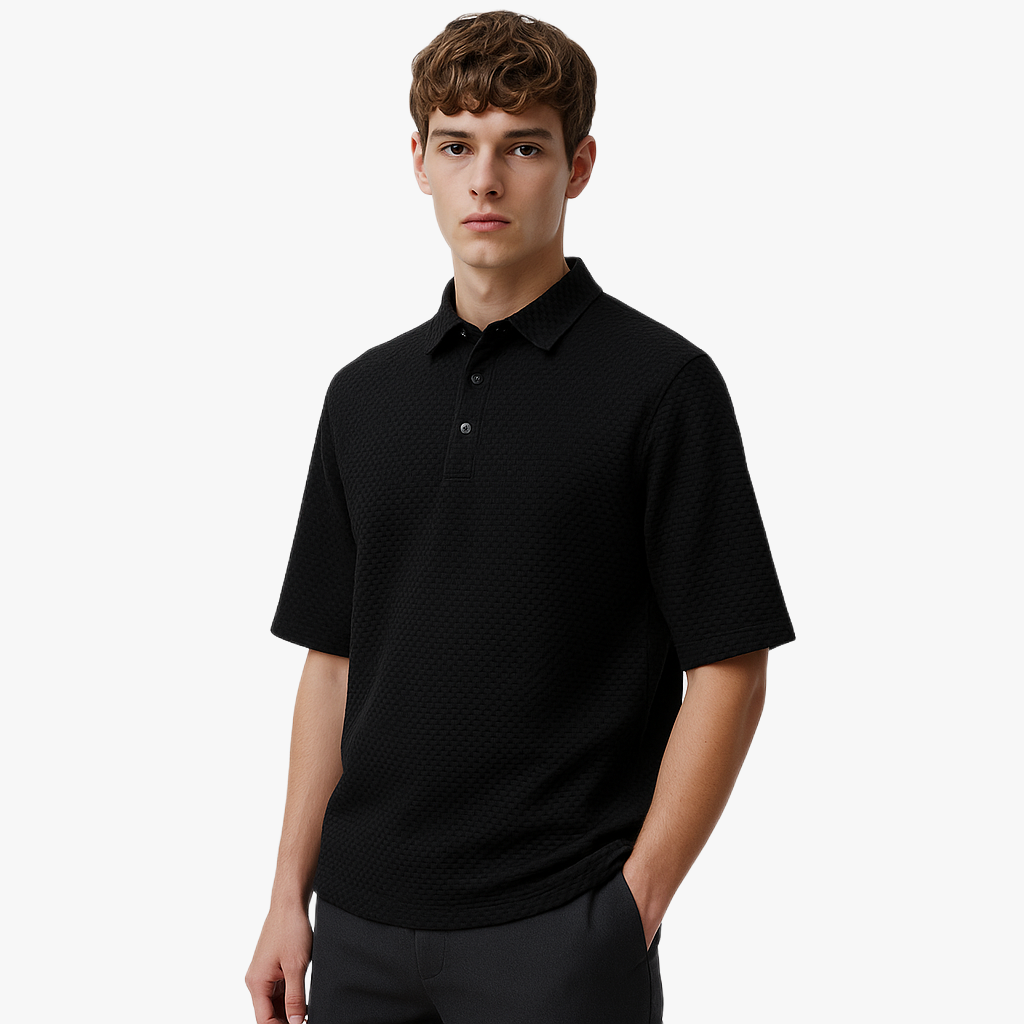 Breathable Summer Polo Shirt for Men