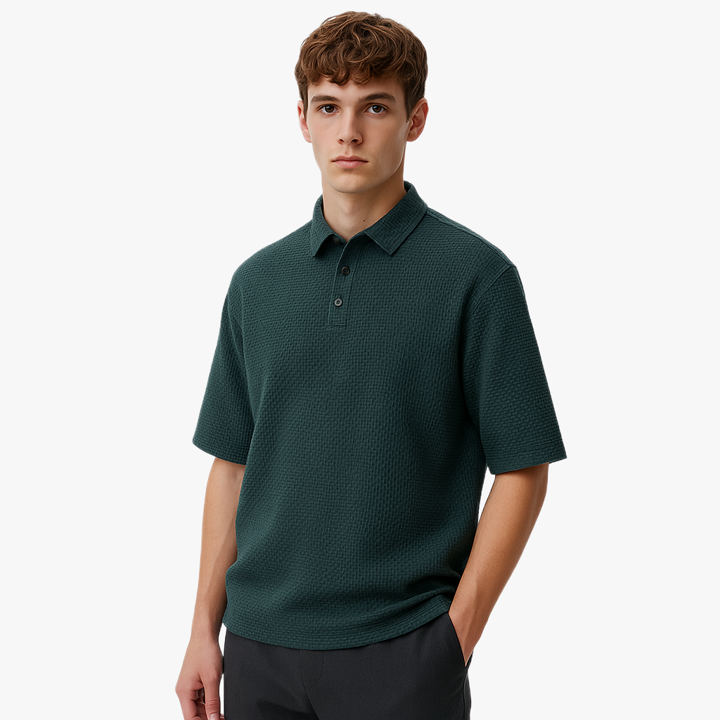 Breathable Summer Polo Shirt for Men