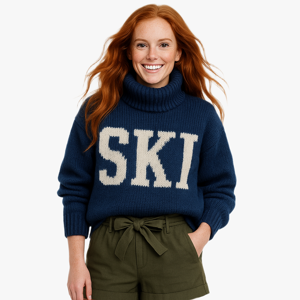 Cozy Knitted Turtleneck Jumper for Winter