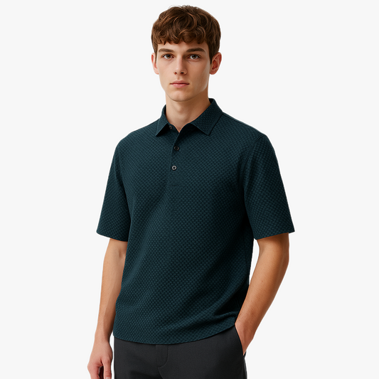 Breathable Summer Polo Shirt for Men