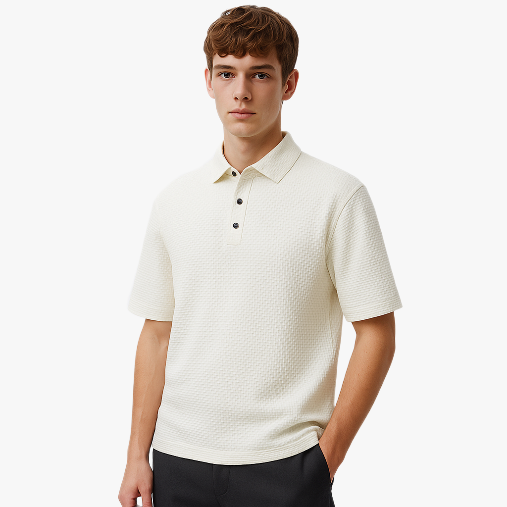 Breathable Summer Polo Shirt for Men